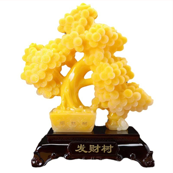 Δέντρο της Ευτυχίας – διακοσμητικό δέντρο από ρητίνη, κινεζικού στυλ δώρο για γραφείο και οικιακή διακόσμηση