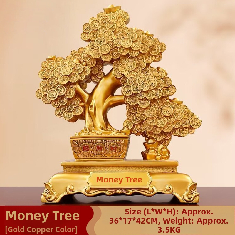 Δέντρο της Ευτυχίας – διακοσμητικό δέντρο από ρητίνη, κινεζικού στυλ δώρο για γραφείο και οικιακή διακόσμηση