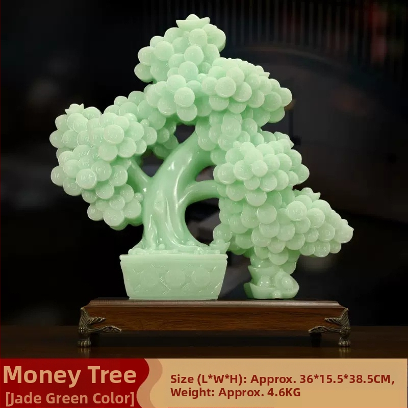 Δέντρο της Ευτυχίας – διακοσμητικό δέντρο από ρητίνη, κινεζικού στυλ δώρο για γραφείο και οικιακή διακόσμηση