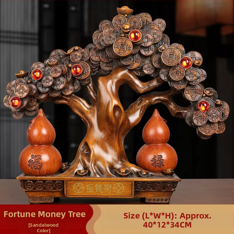 Δέντρο της Ευτυχίας – διακοσμητικό δέντρο από ρητίνη, κινεζικού στυλ δώρο για γραφείο και οικιακή διακόσμηση