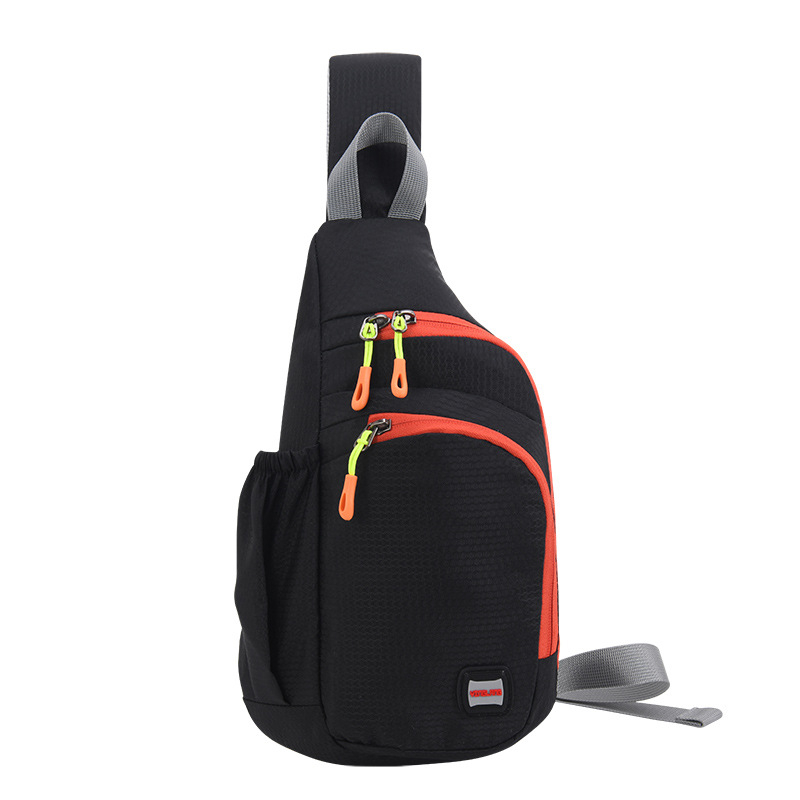 Τσάντα crossbody για εξωτερικούς αθλητικούς σκοπούς, νάιλον, επένδυση πολυεστέρα, κλείσιμο με φερμουάρ, εσωτερική τσέπη με φερμουάρ, με ενδιάμεσο στρώμα, για διασκεδαστικά ταξίδια