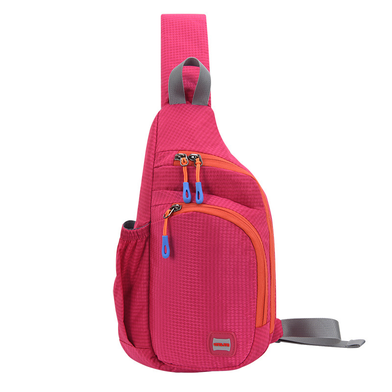 Τσάντα crossbody για εξωτερικούς αθλητικούς σκοπούς, νάιλον, επένδυση πολυεστέρα, κλείσιμο με φερμουάρ, εσωτερική τσέπη με φερμουάρ, με ενδιάμεσο στρώμα, για διασκεδαστικά ταξίδια