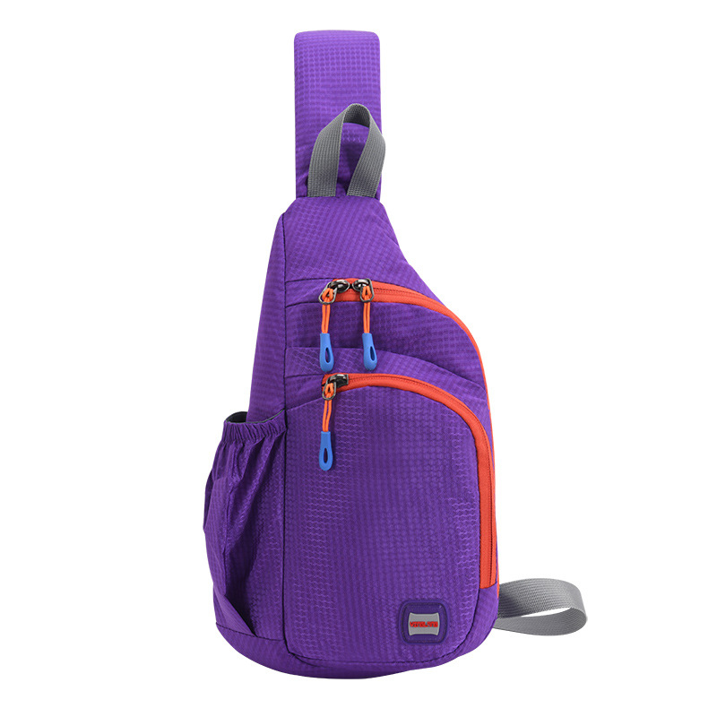 Τσάντα crossbody για εξωτερικούς αθλητικούς σκοπούς, νάιλον, επένδυση πολυεστέρα, κλείσιμο με φερμουάρ, εσωτερική τσέπη με φερμουάρ, με ενδιάμεσο στρώμα, για διασκεδαστικά ταξίδια