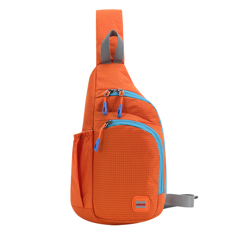 Τσάντα crossbody για εξωτερικούς αθλητικούς σκοπούς, νάιλον, επένδυση πολυεστέρα, κλείσιμο με φερμουάρ, εσωτερική τσέπη με φερμουάρ, με ενδιάμεσο στρώμα, για διασκεδαστικά ταξίδια