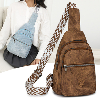 Γυναικεία τσάντα crossbody PU, ρετρό μαλακή όψη δέρματος, καθημερινή χρήση; υλικό PU; επένδυση πολυεστέρας; φερμουάρ; εσωτερικό διαμέρισμα με φερμουάρ