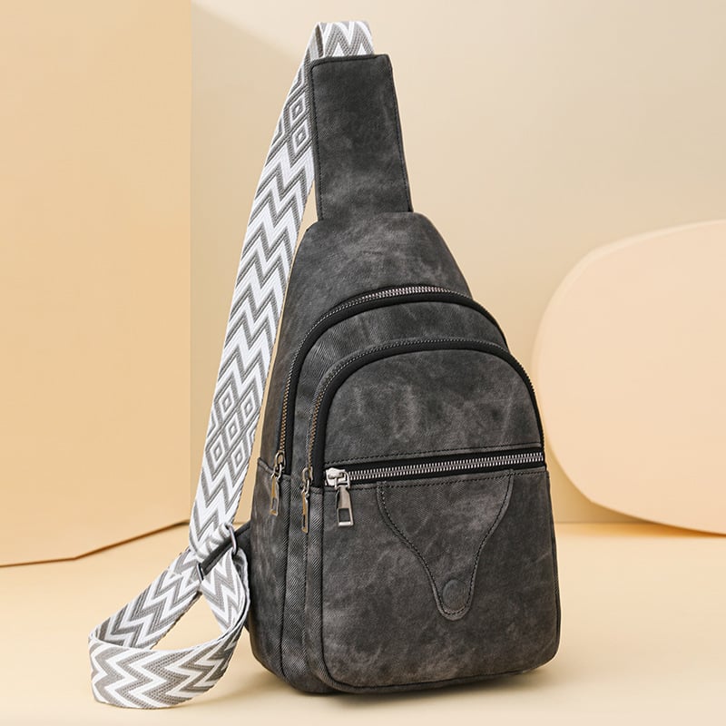 Γυναικεία τσάντα crossbody PU, ρετρό μαλακή όψη δέρματος, καθημερινή χρήση; υλικό PU; επένδυση πολυεστέρας; φερμουάρ; εσωτερικό διαμέρισμα με φερμουάρ