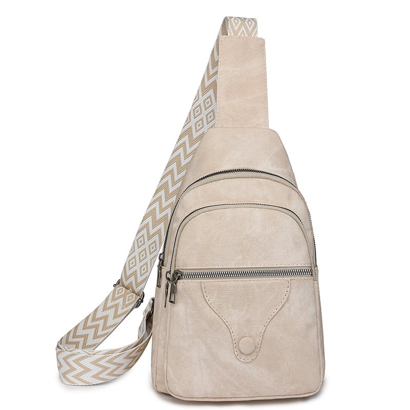 Γυναικεία τσάντα crossbody PU, ρετρό μαλακή όψη δέρματος, καθημερινή χρήση; υλικό PU; επένδυση πολυεστέρας; φερμουάρ; εσωτερικό διαμέρισμα με φερμουάρ