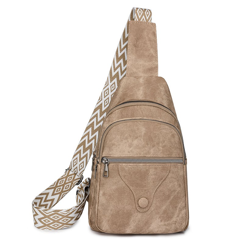 Γυναικεία τσάντα crossbody PU, ρετρό μαλακή όψη δέρματος, καθημερινή χρήση; υλικό PU; επένδυση πολυεστέρας; φερμουάρ; εσωτερικό διαμέρισμα με φερμουάρ