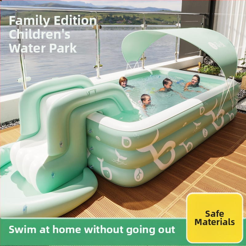 Mandola надуваем басейн — модел Blue Fish, PVC материал, за плуване и водни занимания