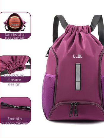 Unisex ūdensdroša Oxford mugursoma ar atstarojošu joslu, ietilpība 20–35 L, auklas aizvēršana, lieliska fitnesa soma ar atsevišķu apavu nodalījumu