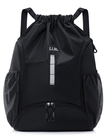 Unisex ūdensdroša Oxford mugursoma ar atstarojošu joslu, ietilpība 20–35 L, auklas aizvēršana, lieliska fitnesa soma ar atsevišķu apavu nodalījumu