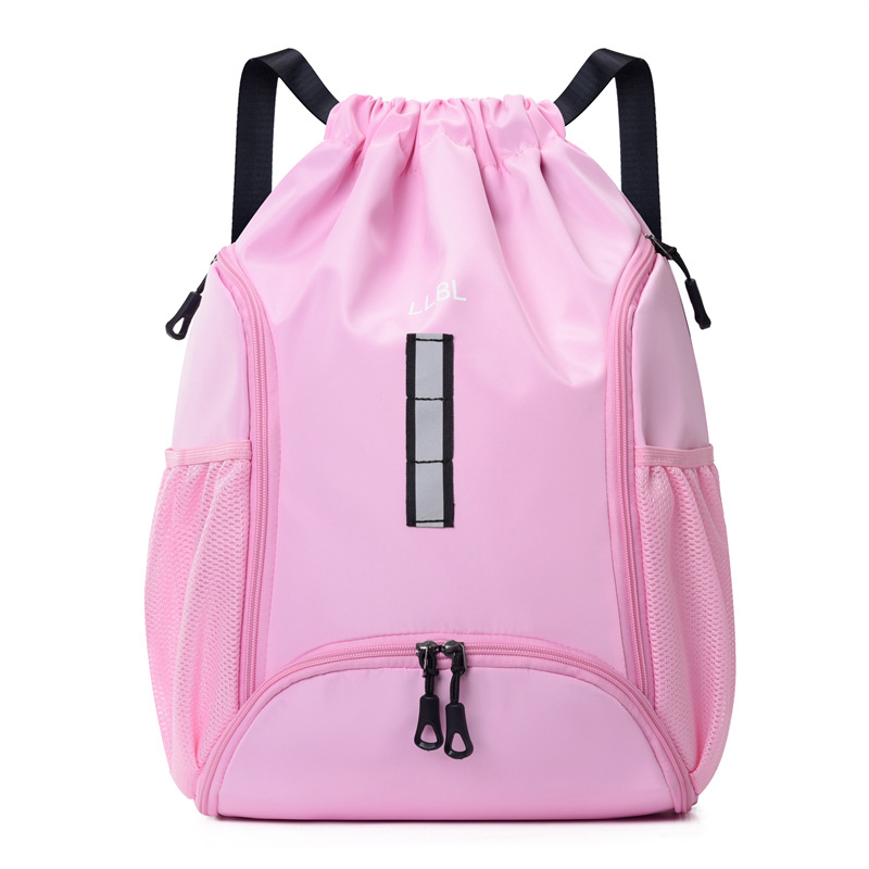 Unisex ūdensdroša Oxford mugursoma ar atstarojošu joslu, ietilpība 20–35 L, auklas aizvēršana, lieliska fitnesa soma ar atsevišķu apavu nodalījumu