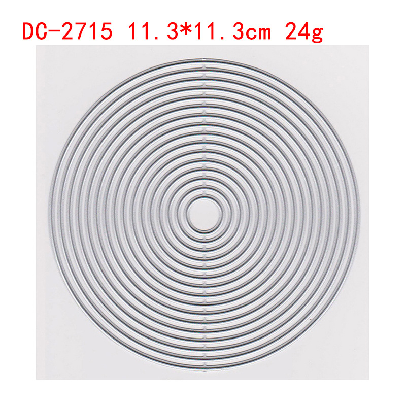 Метален калъп за изрязване DIY Scrapbook – карбонова стомана, геометричен мотив еленово сърце, полу ръчно-полу механично производство, PP пакет