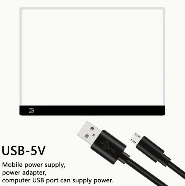 HUIJIUSHENG Prozirna ploča za crtanje s projekcijom i kopiranjem, podešavanje LED rasvjeta, USB napajanje, CE certifikat