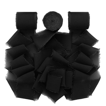 Nylon šifona lente svētku pušķim, pielāgojama, rokdarbs