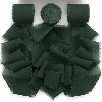 Nylon šifona lente svētku pušķim, pielāgojama, rokdarbs