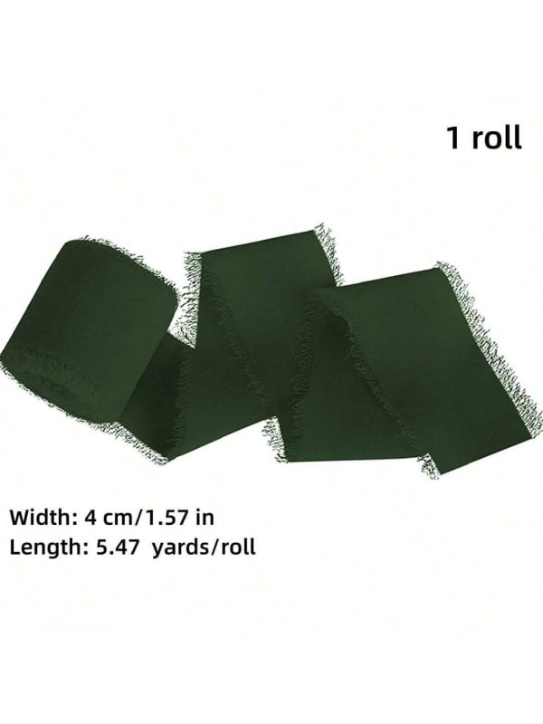 Nylon šifona lente svētku pušķim, pielāgojama, rokdarbs