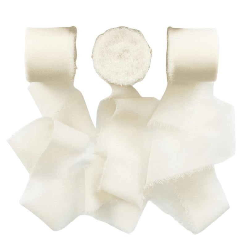 Nylon šifona lente svētku pušķim, pielāgojama, rokdarbs