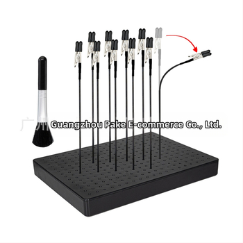 Гъвкав комплект за боядисване на модели: клип за боядисване и подиум (Материал: метална гъвкава пръчка; Бранд: POKE; Опаковка: Друг; Гумено покритие: конектор и краища; Произход: Домашен)