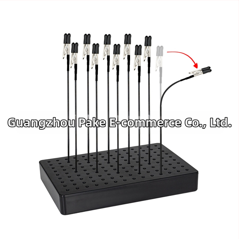 Гъвкав комплект за боядисване на модели: клип за боядисване и подиум (Материал: метална гъвкава пръчка; Бранд: POKE; Опаковка: Друг; Гумено покритие: конектор и краища; Произход: Домашен)