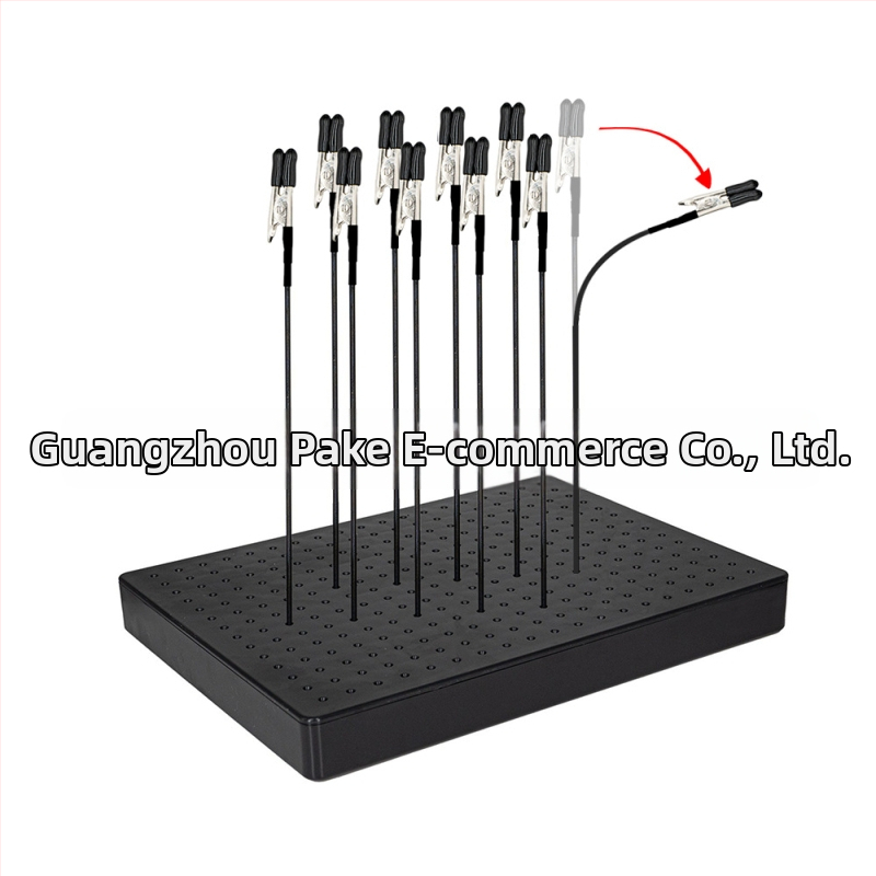 Гъвкав комплект за боядисване на модели: клип за боядисване и подиум (Материал: метална гъвкава пръчка; Бранд: POKE; Опаковка: Друг; Гумено покритие: конектор и краища; Произход: Домашен)