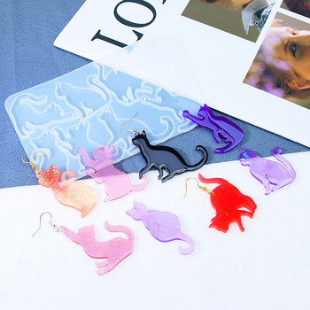 Σιλικόνο καλούπι για κρυσταλλικά εποξικά μενταγιόν - ακανόνιστες μορφές - φόρμα για ψήσιμο