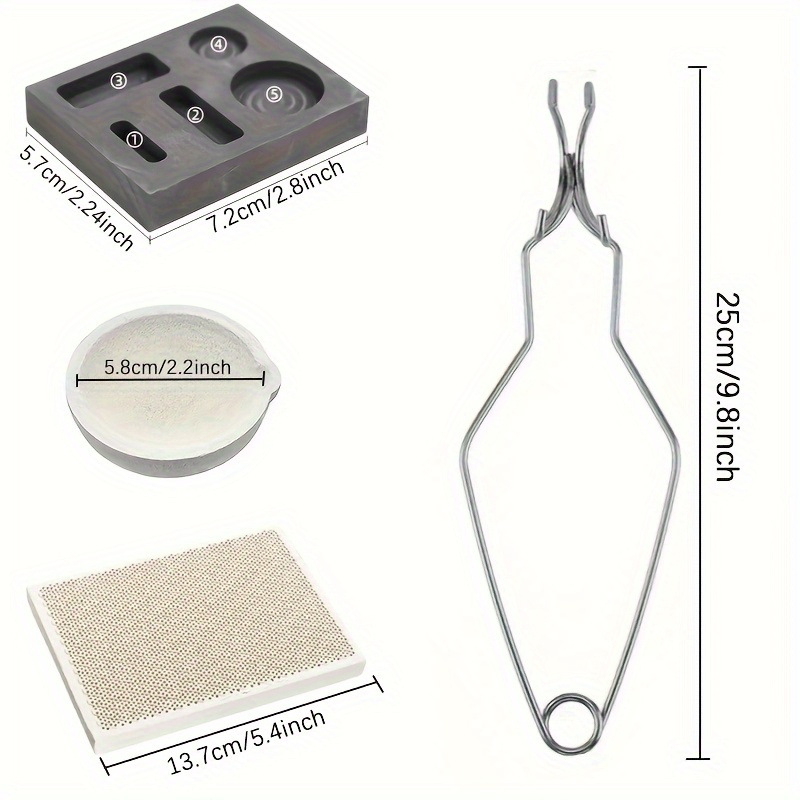 Клещи за тигел и стопяване — Glory, DIY инструментен комплект