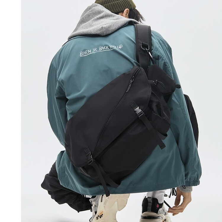 Férfi Crossbody táska - Utcai stílus, Oxford anyaga, lélegző és vízálló, happypeople