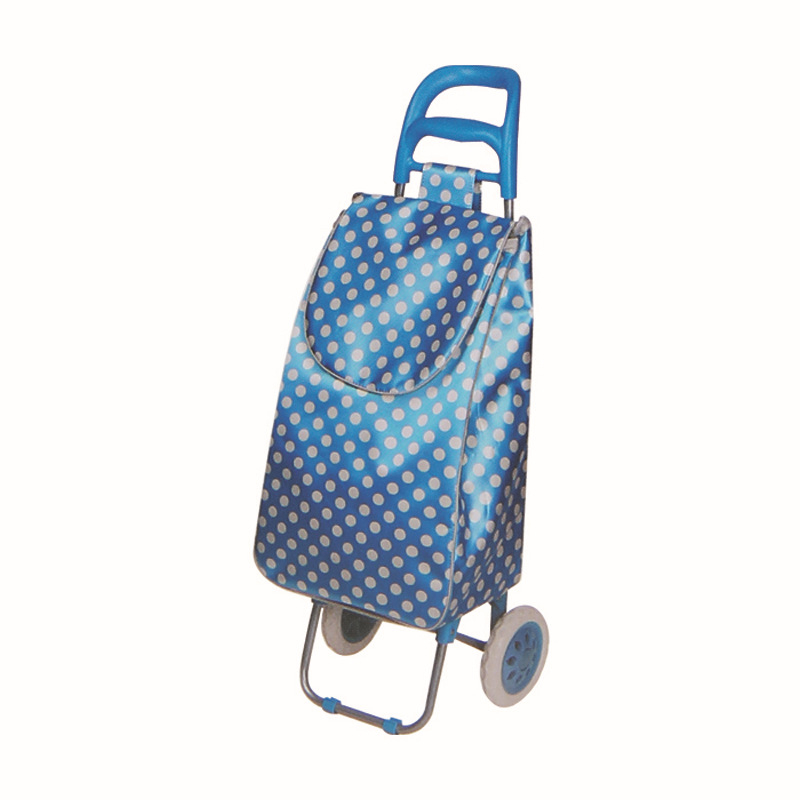 Χειροκίνητο πτυσσόμενο καρότσι αγορών με δύο ρόδες, κατασκευή από σίδηρο, μάρκα Glendt, φορτίο 50 kg στατικό / 25 kg δυναμικό