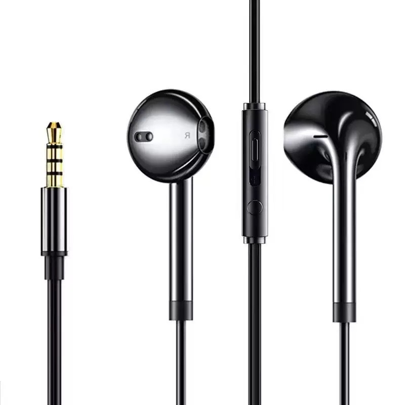 In-ear ενσύρματα ακουστικά με μικρόφωνο, 3 m καλώδιο, 3,5 mm βύσμα, 32 Ω, εύρος 20 Hz–20 kHz