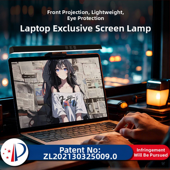 LED лампа за закачване на екран с USB захранване, докосване за регулиране на яркостта, защита на очите, интелигентно управление, асиметричен източник на светлина