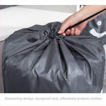 Κυβική Τσάντα Παπλωμάτων από Oxford Ύφασμα, Αδιάβροχη Αποθήκευση για Ταξίδι και Σπίτι