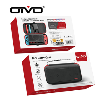 OIVO NDS Θήκη αποθήκευσης για Nintendo Switch και Switch OLED — Oxford ύφασμα + EVA, προστασία από πτώσεις, φορητή θήκη, 0.36 kg