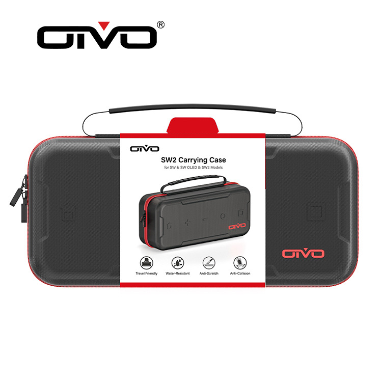 OIVO NDS Uzglabāšanas soma Nintendo Switch un Switch OLED — Oxford audums + EVA, pret kritienu, pārnēsājamā soma, 0.36 kg