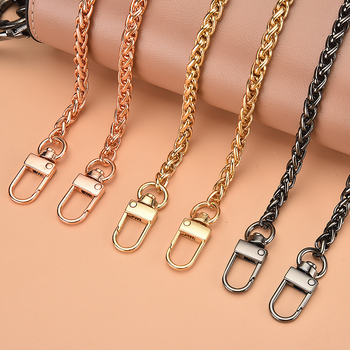 Boo each Чанта през рамо с широка метална верижка за женски чанти, метална презрамка, Лято 2022