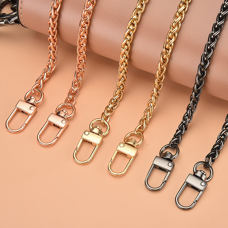 Boo each Чанта през рамо с широка метална верижка за женски чанти, метална презрамка, Лято 2022