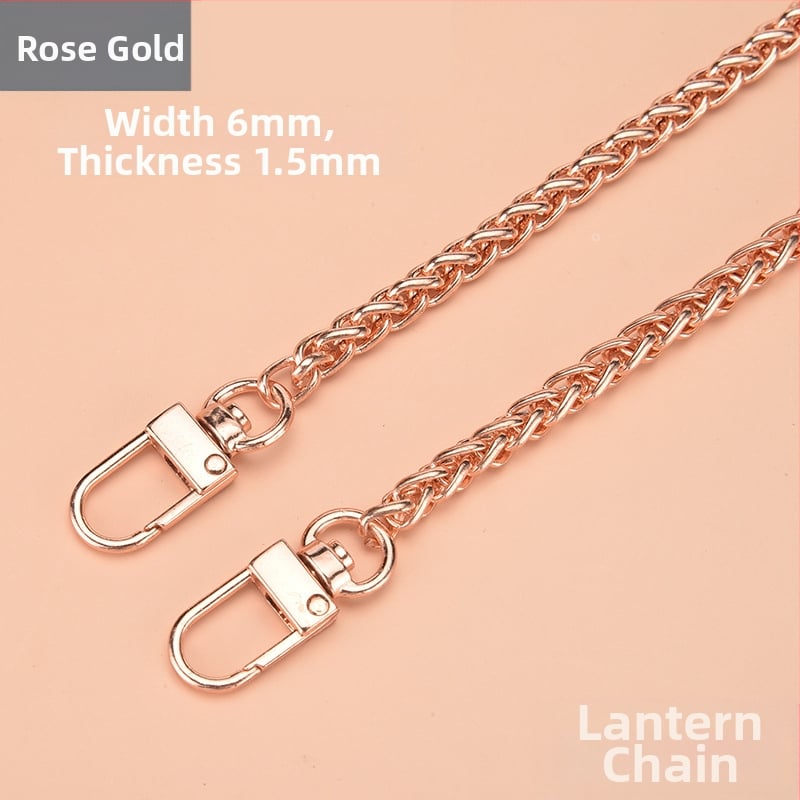 Boo each Чанта през рамо с широка метална верижка за женски чанти, метална презрамка, Лято 2022