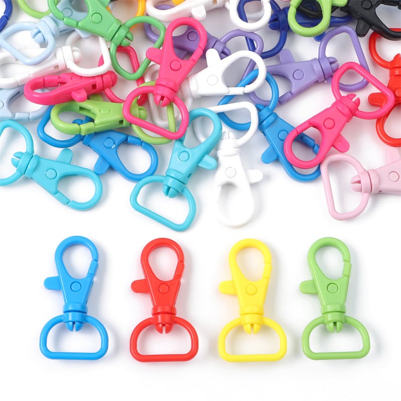 DIY juvelieru atslēgu ķēde – plastmasa, 360° rotācija, mūsdienu mākslas stils, atsevišķs iepakojums