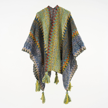 Зимен шал — Warp knitting, акрил/изкуствена вълна, стил японско и корейски сладък, дамски