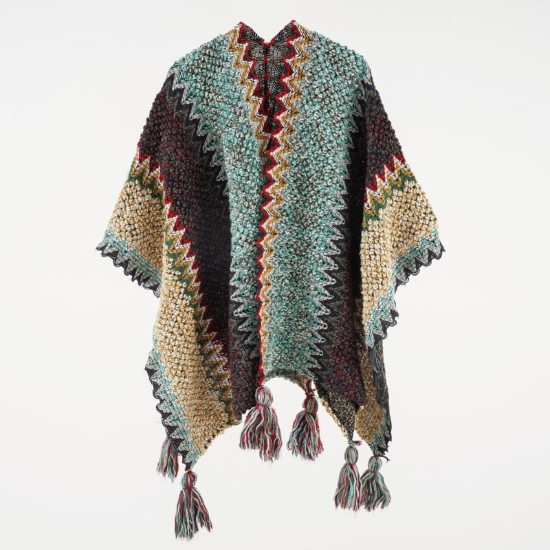 Зимен шал — Warp knitting, акрил/изкуствена вълна, стил японско и корейски сладък, дамски