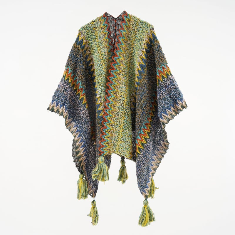 Зимен шал — Warp knitting, акрил/изкуствена вълна, стил японско и корейски сладък, дамски