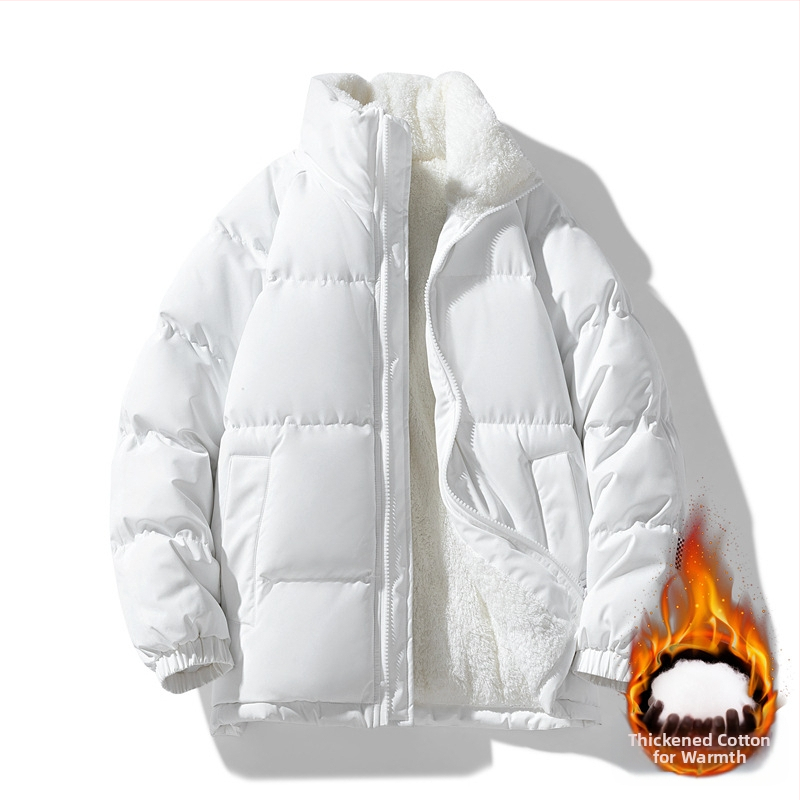 Унисекс палто от шенилен памук, стояща яка, подплата ацетат, пълнеж полиестер-памук, есенно-зимно