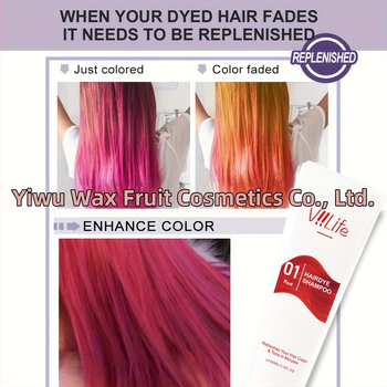 Viilife Σαμπουάν σταθεροποίησης χρώματος και κρέμα βαφής μαλλιών για άνδρες και γυναίκες