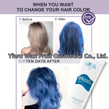 Viilife Σαμπουάν σταθεροποίησης χρώματος και κρέμα βαφής μαλλιών για άνδρες και γυναίκες