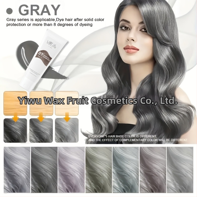 Viilife Σαμπουάν σταθεροποίησης χρώματος και κρέμα βαφής μαλλιών για άνδρες και γυναίκες