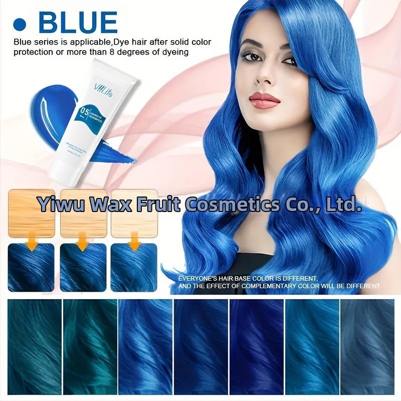 Viilife Σαμπουάν σταθεροποίησης χρώματος και κρέμα βαφής μαλλιών για άνδρες και γυναίκες