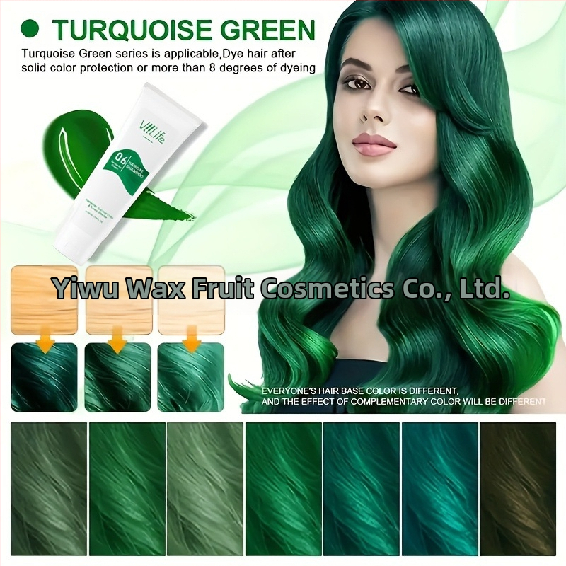 Viilife Σαμπουάν σταθεροποίησης χρώματος και κρέμα βαφής μαλλιών για άνδρες και γυναίκες