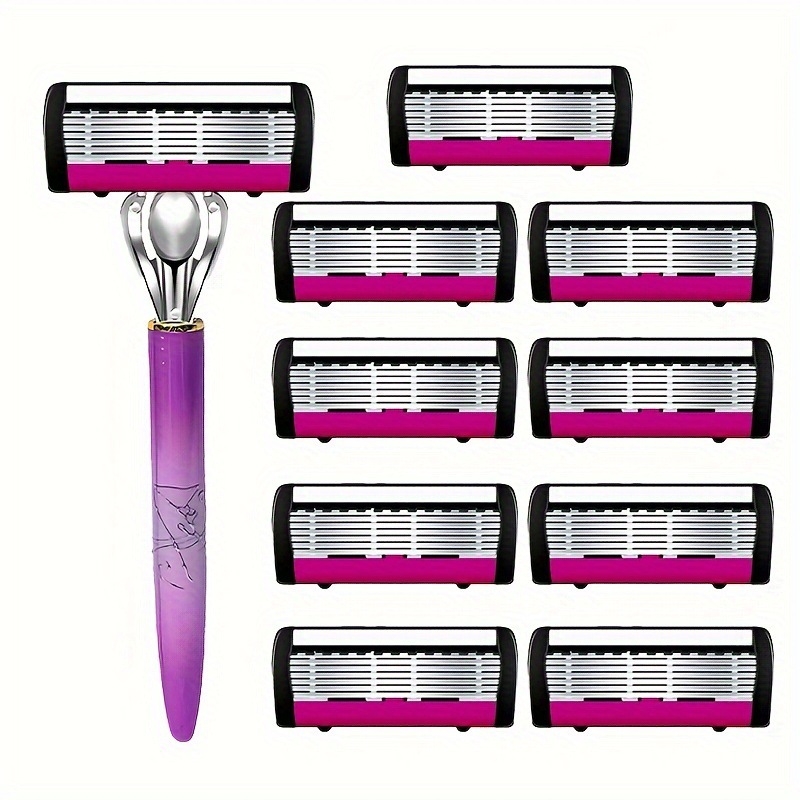 Jiaziko ръчна женска самобръсначка със седемслойно лезвие за подмишници