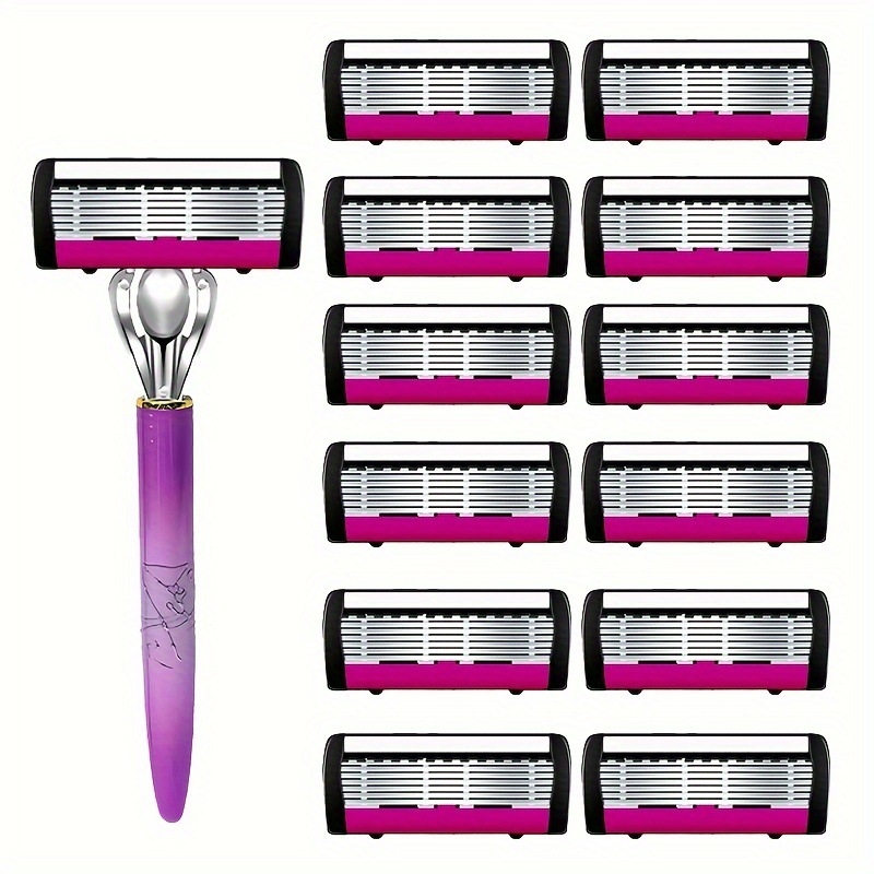 Jiaziko ръчна женска самобръсначка със седемслойно лезвие за подмишници