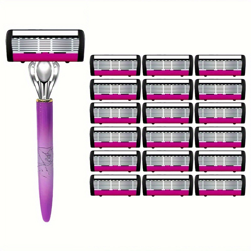 Jiaziko ръчна женска самобръсначка със седемслойно лезвие за подмишници